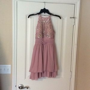 Embellished Homecoming Dress